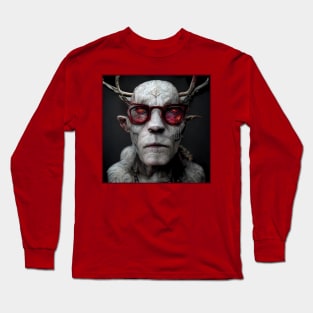 An old demon with red glases Long Sleeve T-Shirt